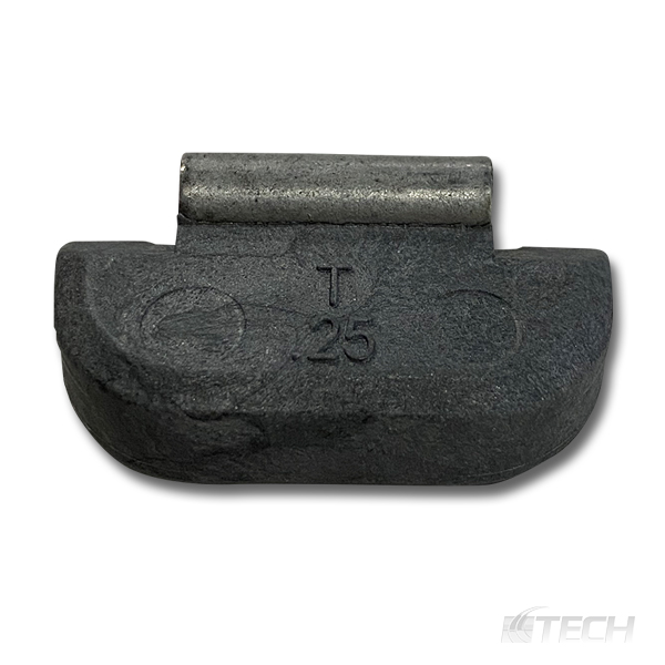 Plasteel Wheel Weight 0.25 oz. T Type 25/Box - Storage